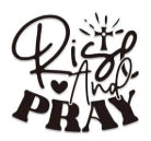 Rise and Pray 16Oz Wrap