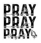 Pray on it, over it, through it 16Oz Wrap