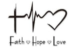 Faith- Hope-Love EKG 16 Oz Wrap