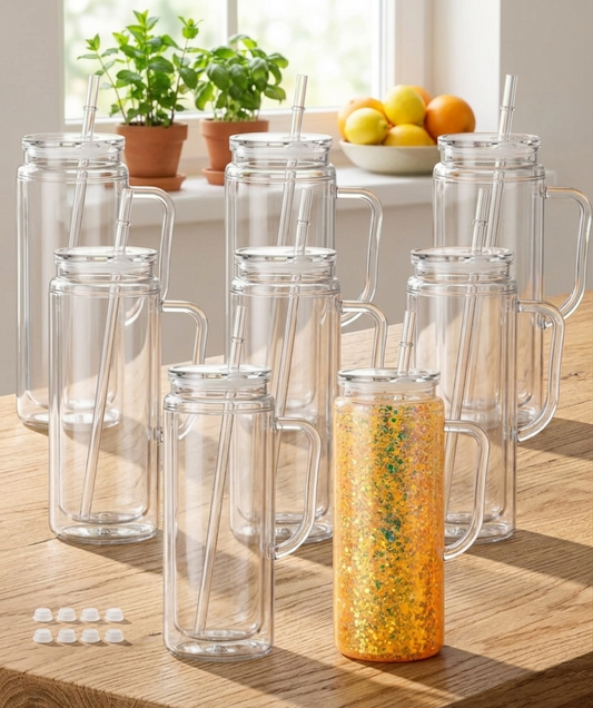 20oz Acrylic Custom Tumbler with Handle