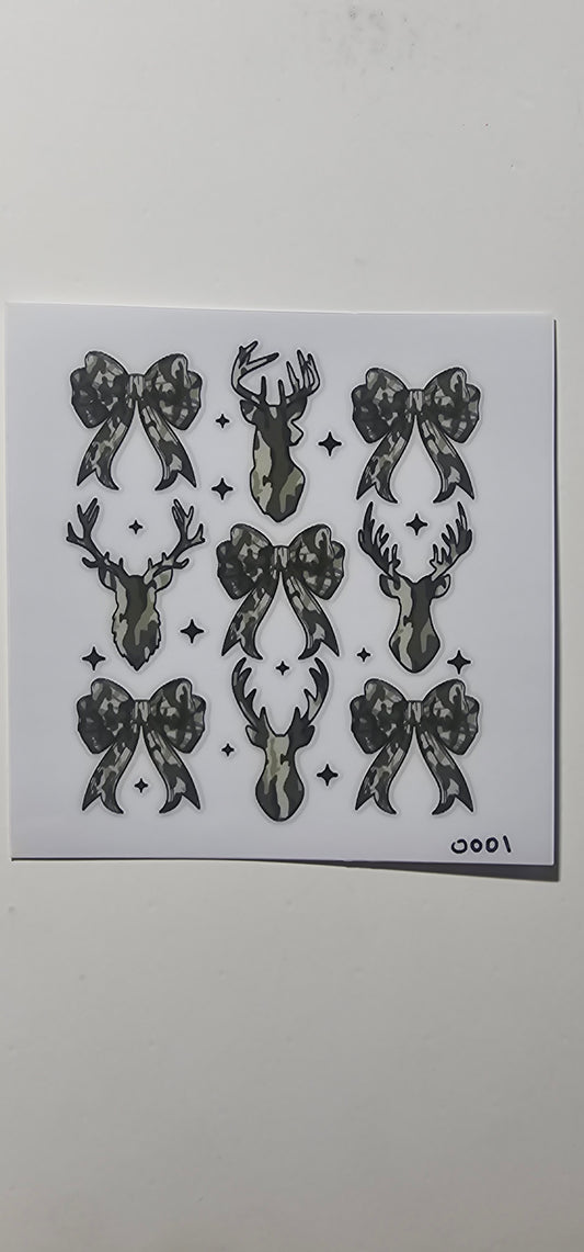 Deer & Bows style #0001