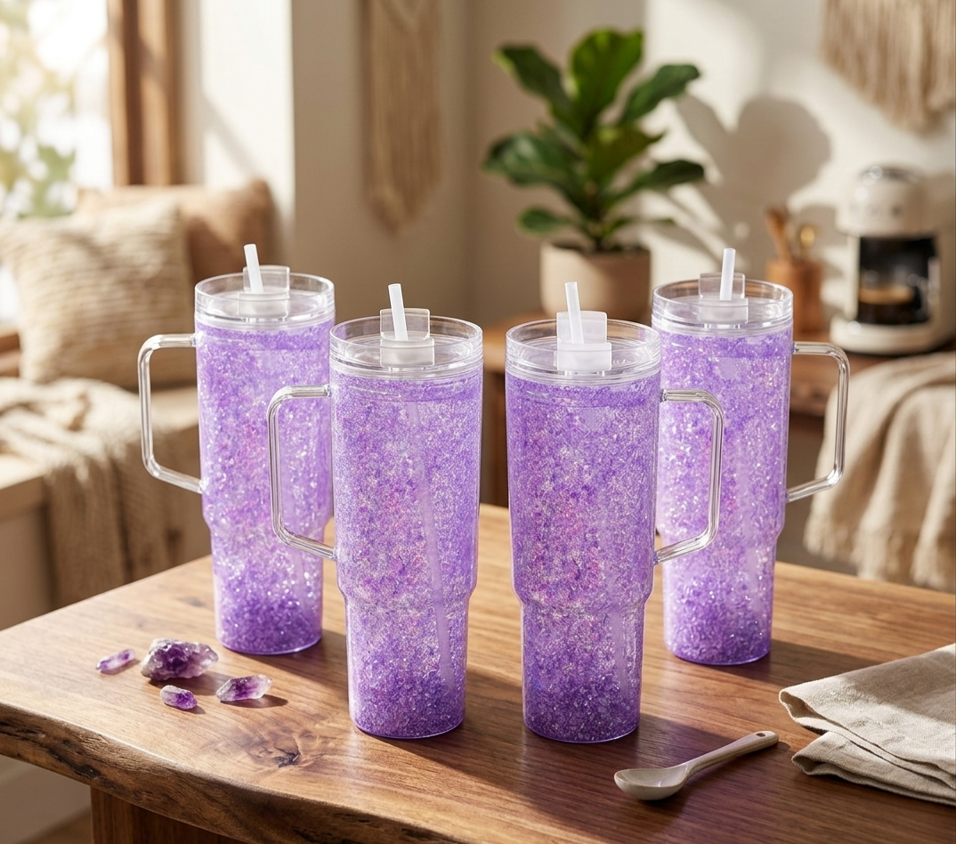 40 oz Custom Tumbler with handle
