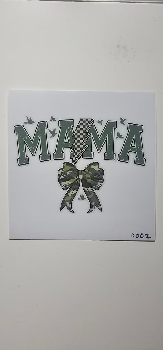 Camo Bow momma 8oz/16oz Wrap (#0002)