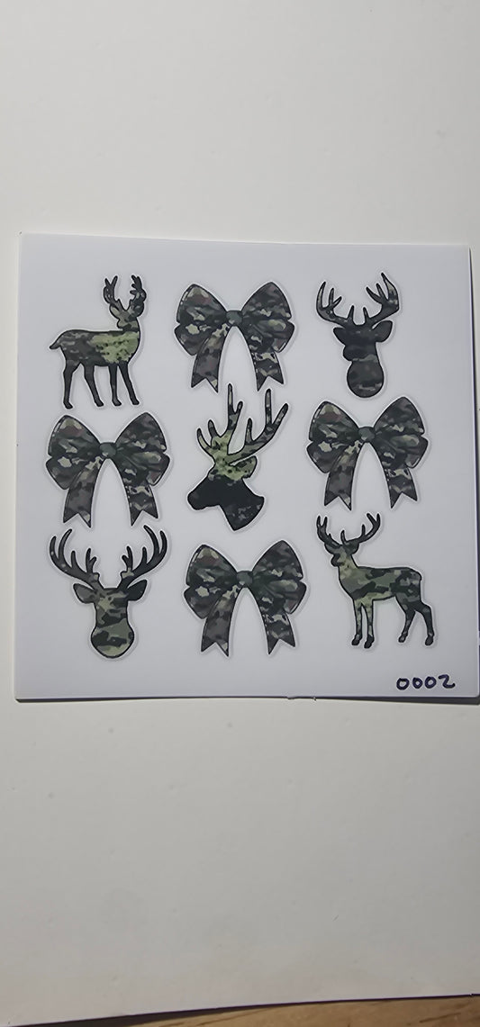 Deer & Bows style #0002
