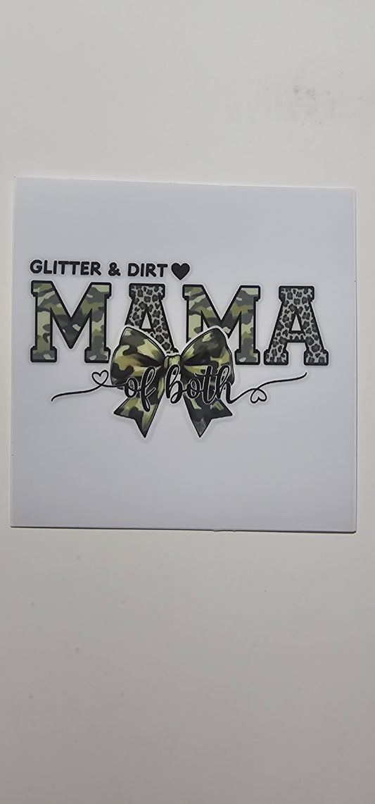 Glitter & Dirt Momma of both 8oz/ 16 oz Wrap
